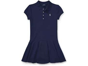 (取寄) ラルフローレン キッズ ガールズ ガールズ ショートスリーブ ポロ ドレス (ビッグ キッズ) Polo Ralph Lauren Kids girls Girls Short-Sleeve Polo Dress (Big Kids) French Navy