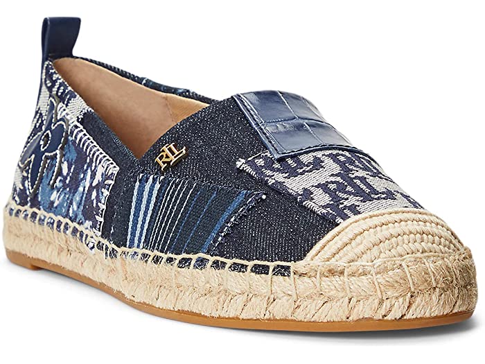 (取寄) ローレン ラルフローレン レディース キャメリン エスパドリーユ LAUREN Ralph Lauren women Cameryn Espadrille Blue Multi