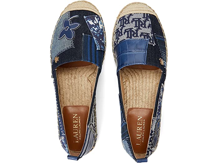 (取寄) ローレン ラルフローレン レディース キャメリン エスパドリーユ LAUREN Ralph Lauren women Cameryn Espadrille Blue Multi
