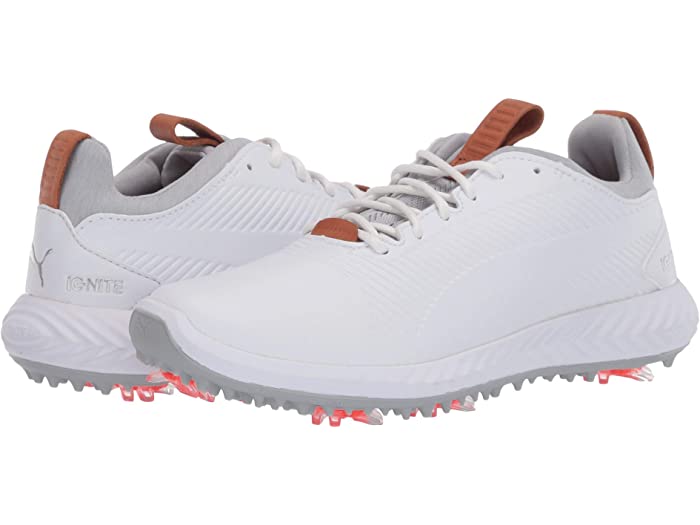 (取寄) プーマ ゴルフ キッズ イグナイト パワーアダプト 2.0 (リトル キッズ/ビック キッズ) PUMA Golf kids Ignite Pwradapt 2.0 (Little Kid/Big Kid) Puma White/Puma White