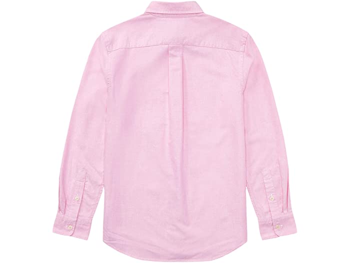 (取寄) ラルフローレン キッズ ボーイズ コットン オックスフォード スポーツ シャツ (ビッグ キッズ) Polo Ralph Lauren Kids boys Cotton Oxford Sport Shirt (Big Kids) New Rose