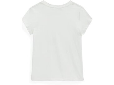 (取寄) ラルフローレン キッズ ガールズ ポロ ベアー コットン ジャージ ティー (リトル キッズ) Polo Ralph Lauren Kids girls Polo Bear Cotton Jersey Tee (Little Kids) Deckwash White