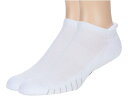 () [\bNX G[X N[ m[ V[ ^u 2-pbN Eurosock Eurosock Ace Cool No Show Tab 2-Pack White