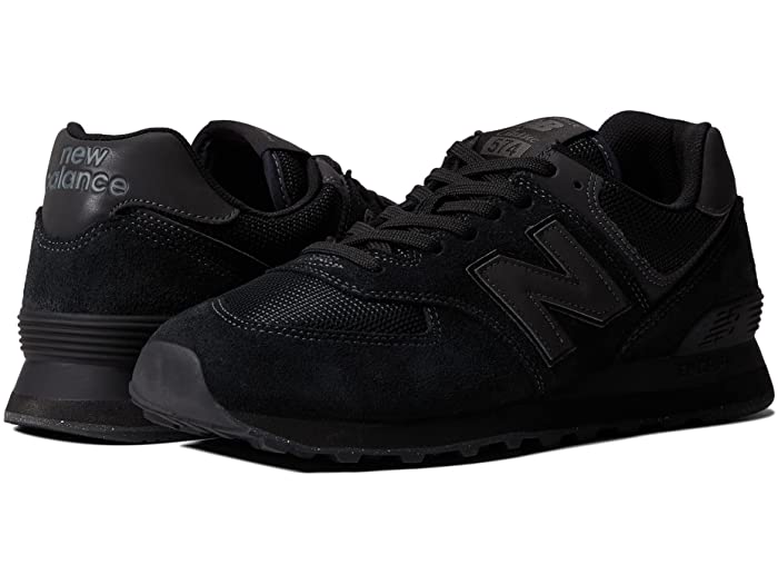 (取寄) ニューバランス スニーカー クラシック メンズ 574 コア 大きいサイズ New Balance Classics Men 574 Core Black/Black