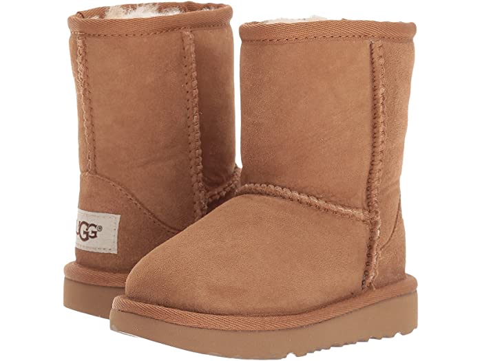 (取寄) アグ キッズ キッズ クラシック リ (トドラー/リトル キッド) UGG Kids kids UGG Kids Classic II (Toddler/Little Kid) Chestnut