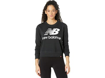 (取寄) ニューバランス レディース エッセンシャル クルー New Balance women Essentials Crew Black