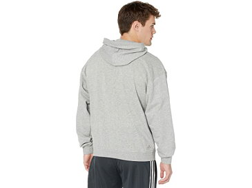 (取寄) アディダス メンズ レジェンズ ヘビーウェイト コットン フーディ adidas men Legends Heavyweight Cotton Hoodie Medium Grey Heather