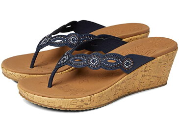 (取寄) スケッチャーズ レディース ビバリー - ハッピー チャーマー SKECHERS women Beverlee - Happy Charmer Navy