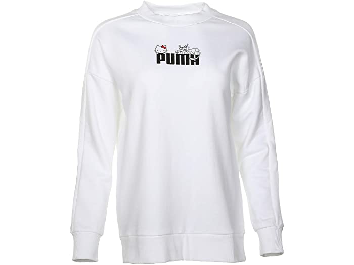 (取寄) プーマ レディース ハロー キティ クルー PUMA women Puma X Hello Kitty Crew PUMA White