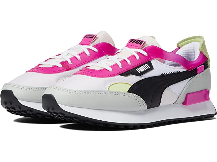 (取寄) プーマ レディース フューチャー ライダー カット-アウト ポップ PUMA women Future Rider Cut-Out Pop Puma White/Ultra Magenta