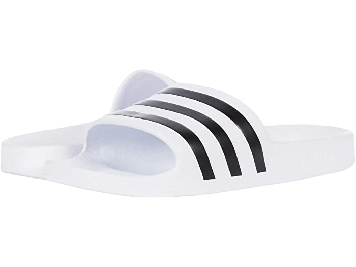 (取寄) アディダス アディレッタ アクア スライド adidas Adilette Aqua Slides White/Black/White
