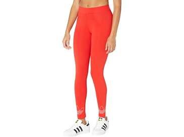 (取寄) アディダス オリジナルス レディース アメリカーナ レギンス adidas Originals women Americana Leggings Vivid Red