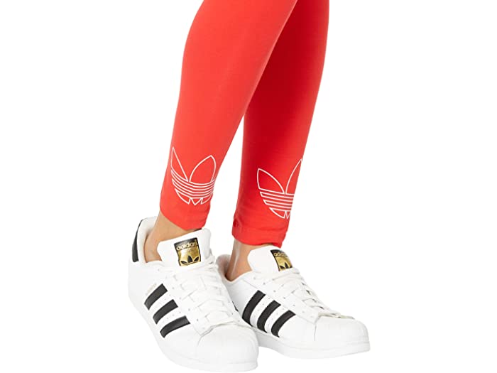(取寄) アディダス オリジナルス レディース アメリカーナ レギンス adidas Originals women Americana Leggings Vivid Red