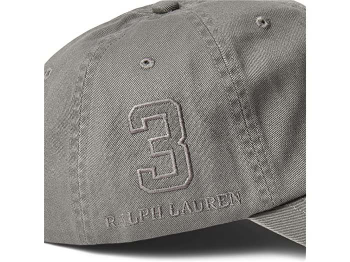 (取寄) ラルフローレン メンズ ビッグ ポニー チノ キャップ Polo Ralph Lauren men Big Pony Chino Cap College Grey