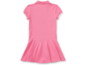 (取寄) ラルフローレン キッズ ガールズ ガールズ ショートスリーブ ポロ ドレス (ビッグ キッズ) Polo Ralph Lauren Kids girls Girls Short-Sleeve Polo Dress (Big Kids) Baja Pink