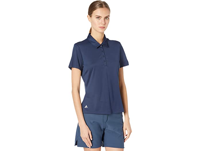 (取寄) アディダス ゴルフウェア レディース トーナメント プライムグリーン ポロシャツ adidas Golf women adidas Golf Tournament Primegreen Polo Shirt Navy