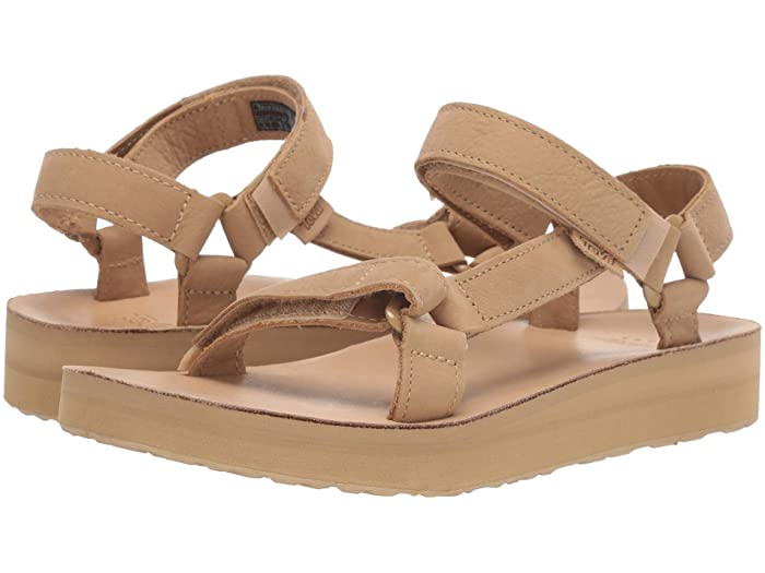 (取寄) テバ レディース ミッドフォーム ユニバーサル レザー Teva women Teva Midform Universal Leather Desert Sand