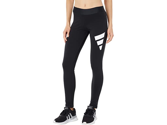 (取寄) アディダス レディース 3バー レギンス adidas women 3-Bar Leggings Black