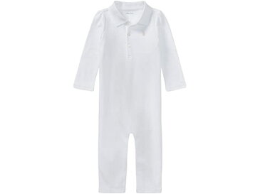 (取寄) ラルフローレン キッズ ガールズ コットン ポロ カバーオール (インファント) Polo Ralph Lauren Kids girls Cotton Polo Coverall (Infant) White/Hint of Pink Pony Player