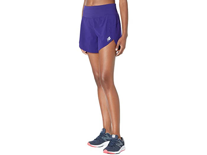 (取寄) ニューバランス レディース インパクト ラン ショーツ 5 New Balance women Impact Run Shorts 5 Virtual Violet