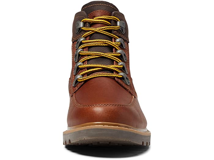 (取寄) ダナム メンズ ストリックランド ウォータープルーフ チャッカ Dunham men Strickland Waterproof Chukka Tan Leather/Dark Chocolate Suede