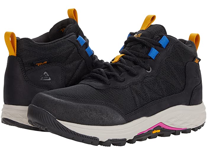 (取寄) テバ レディース ミッド Teva women Ridgeview Mid Black/Bungee Cord