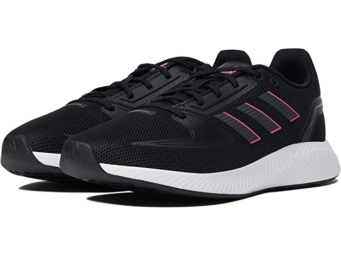 (取寄) アディダス ランニング レディース ランファルコン 2.0 adidas Running women Runfalcon 2.0 Black/Grey/Screaming Pink