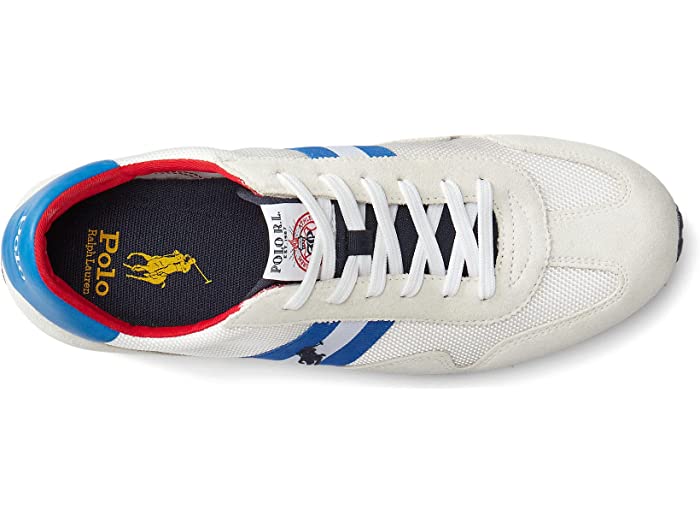 (取寄) ラルフローレン メンズ トレイン 85 スニーカー Polo Ralph Lauren men Train 85 Sneaker White/Multi