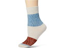 (取寄) スマートウール レディース エブリデイ カラーブロック ケーブル クルー ソックス Smartwool women Everyday Color-Block Cable Crew Socks Moonbeam