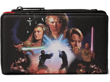 (取寄) ラウンジフライ トリロジー 2 フラップ ウォレット Loungefly Star Wars Trilogy 2 Flap Wallet Star Wars