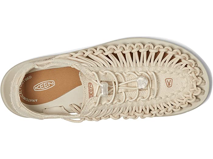 (取寄) キーン メンズ ユニーク キャンバス KEEN men Uneek Canvas Natural Canvas/Birch