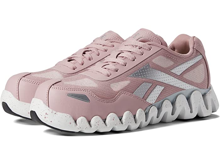 (取寄) リーボック ワーク レディース ジグ パルス ワーク エー コンプ トゥ Reebok Work women Reebok Work Zig Pulse Work EH Comp Toe Pink/White