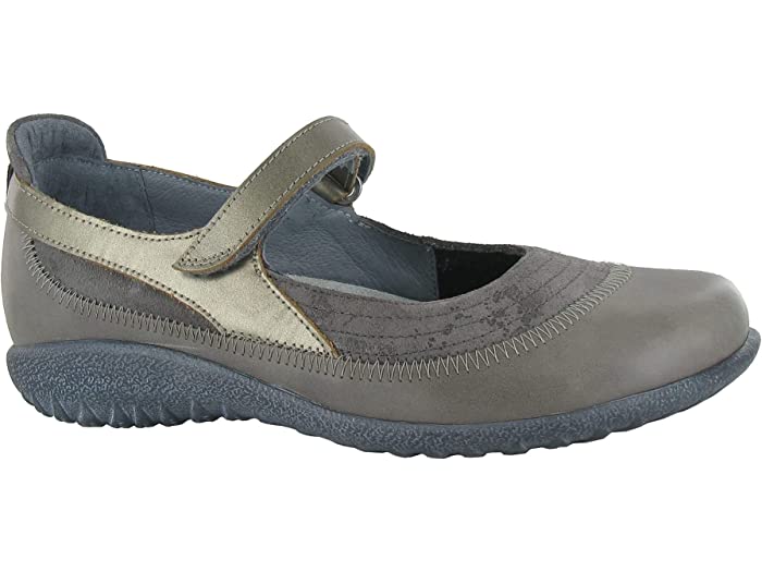 () ʥ ǥ 쥤 Naot women Kirei Gray Marble Suede/Foggy Gray Leath...