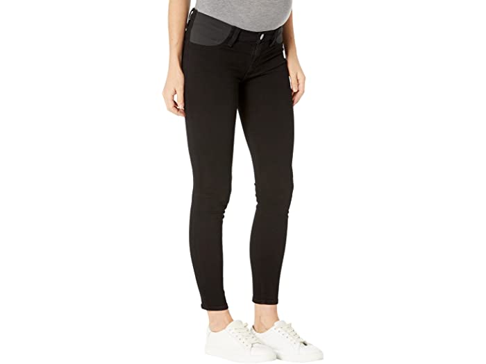 (取寄) ハドソン ジーンズ レディース ニコ スーパー スキニー アンクル (マタニティ) イン ブラック Hudson Jeans women Nico Super Skinny Ankle (Maternity) in Black Black