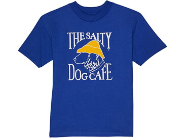 (取寄) キッズ ヘインズ ティー ショート スリーブ (ビッグ キッズ) The Salty Dog Cafe kids Hanes Beefy Tee Short Sleeve (Big Kids) Deep Royal