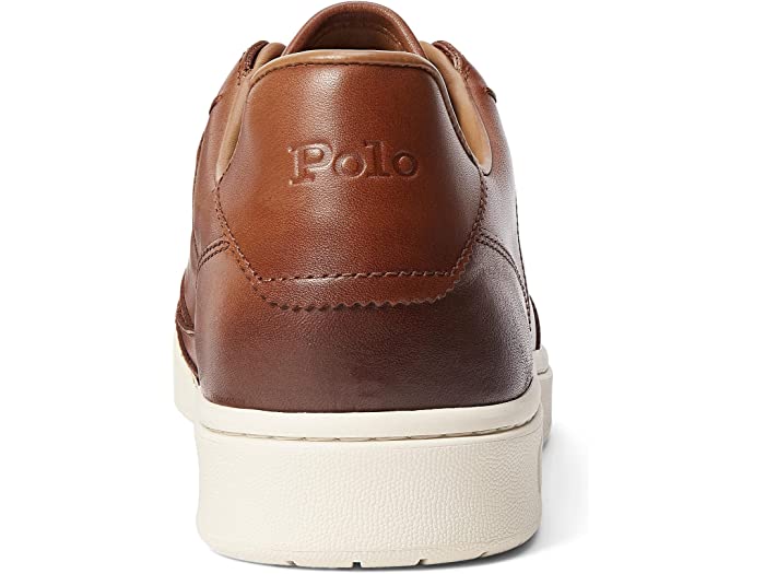 (取寄) ラルフローレン メンズ ポロ コート ラックス スニーカー Polo Ralph Lauren men Polo Court Lux Sneaker Snuff