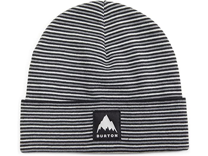 (取寄) バートン キッズ キッズ リサイクル ストライプ ビーニー (リトル キッズ/ビッグ キッズ) Burton Kids kids Recycled Stripe Beanie (Little Kids/Big Kids) True Black/Sharkskin/Stout White