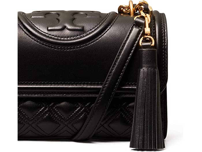 (取寄) トリーバーチ Tory Burch Fleming Small Convertible Shoulder Bag Black