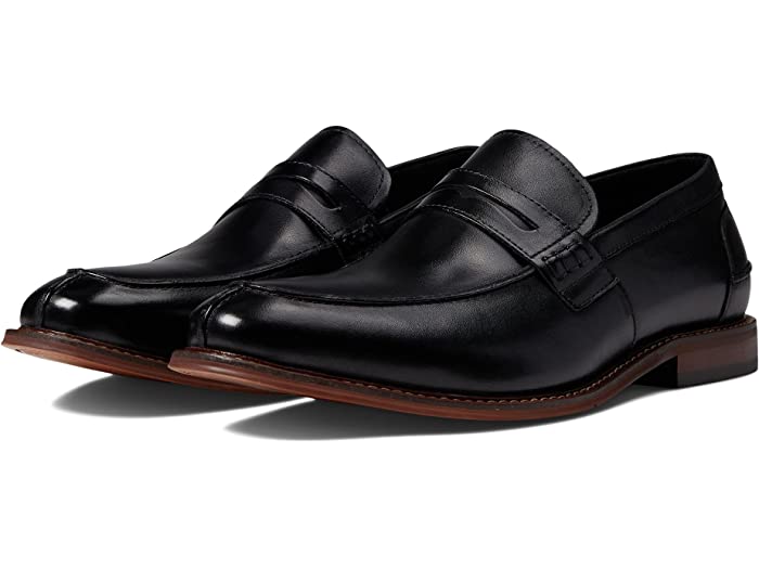 () XeCV[ A_X Y }[E yj[ Xbv-I [t@[ Stacy Adams men Marlowe Penny Slip-On Loafer Black Leather