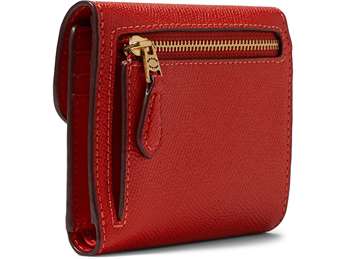 (取寄) コーチ レディース COACH women Cross Grain Leather Wyn Small Wallet Sport Red