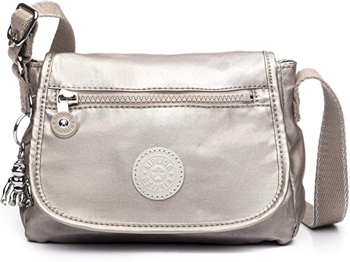 (取寄) キプリング レディース Kipling women Sabian Crossbody Mini Bag Metallic Glow