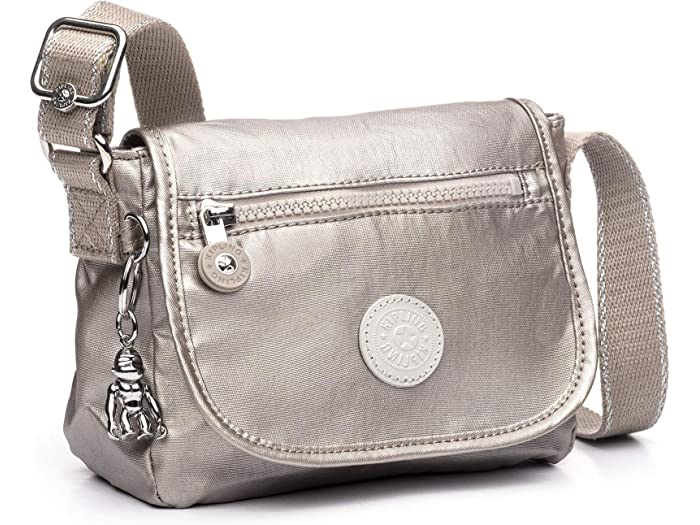 (取寄) キプリング レディース Kipling women Sabian Crossbody Mini Bag Metallic Glow