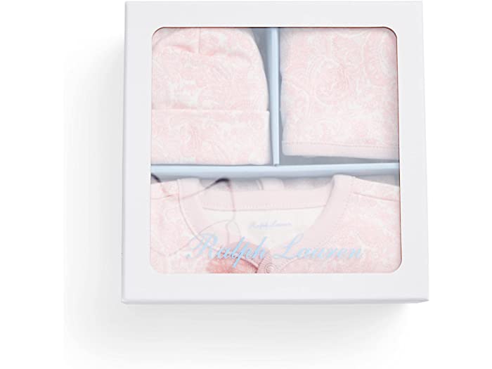 (取寄) ラルフローレン キッズ ガールズ Polo Ralph Lauren Kids girls Paisley Cotton Three-Piece Gift Set (Infant) Pink Paisley Multi
