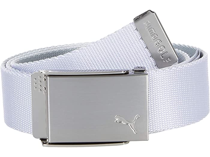 (取寄) プーマ ゴルフ キッズ ボーイズ PUMA Golf Kids boys Reversible Web Belt (Big Kids) Bright White