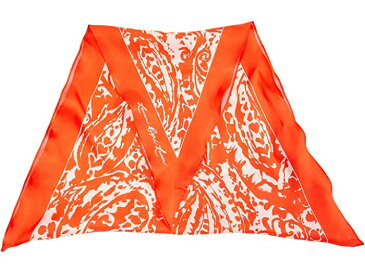 (取寄) ローレン ラルフローレン レディース LAUREN Ralph Lauren women Audrey Paisley Diamond Orange