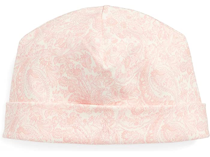 (取寄) ラルフローレン キッズ ガールズ Polo Ralph Lauren Kids girls Paisley Cotton Interlock Hat (Infant) Pink Paisley Multi