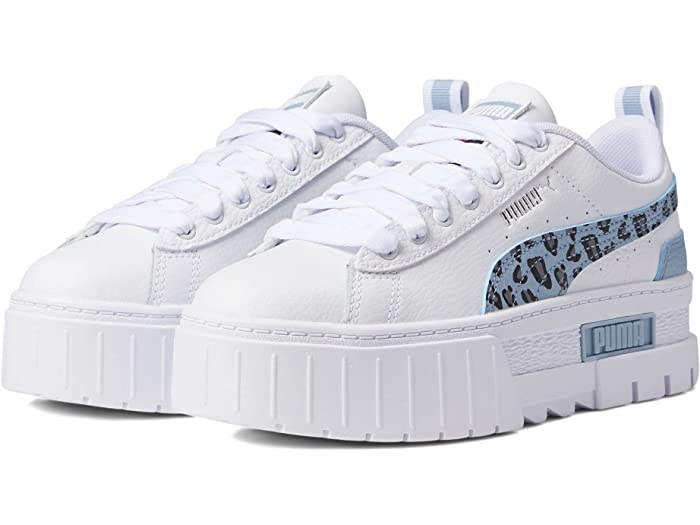 (取寄) プーマ キッズ ガールズ PUMA Kids girls Mayze Wild (Big Kid) Puma White/Blue Wash