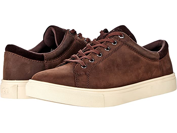 (取寄) アグ メンズ UGG men Baysider Low Weather Grizzly Leather