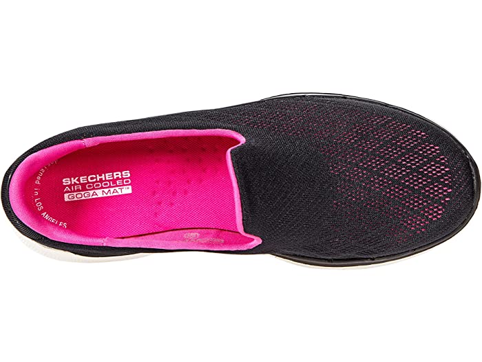 (取寄) スケッチャーズ パフォーマンス レディース SKECHERS Performance women Go Walk 6 - Cosmic Force Black/Hot Pink