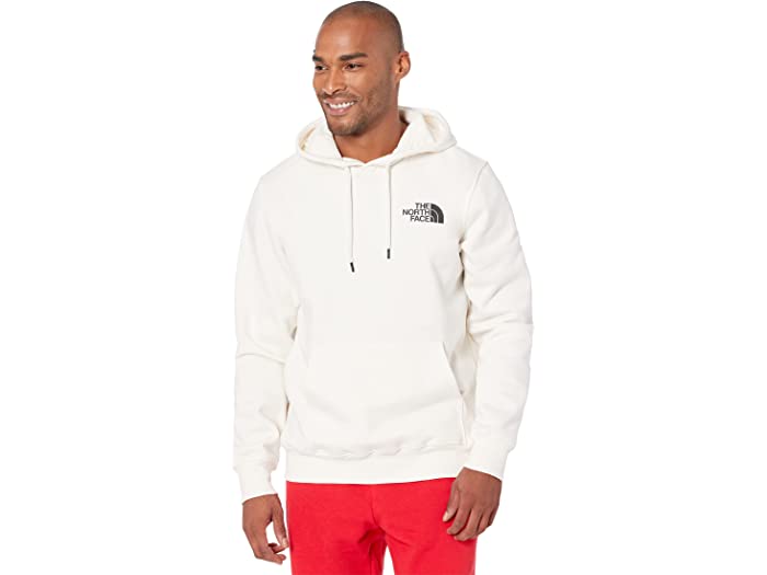 (取寄) ノースフェイス メンズ The North Face men Box Nse Pullover Hoodie Gardenia White/TNF Black